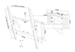 Technische tekening tvb-14 muurbeugel
