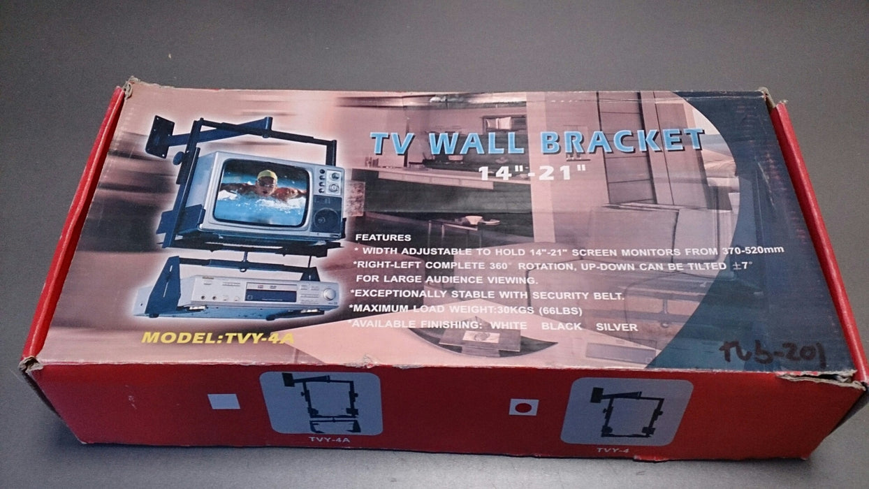TV beelbuis beugel voor schermen van 14" tot 21" (37 cm tot 52 cm)