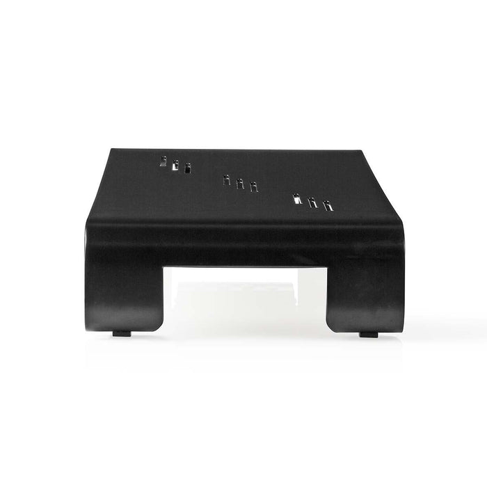 Ergonomische Multifunctionele Standaard | USB 3.0 Hub | 4-Poorts | Zwart