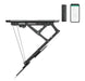 Elektrische plafondbeugel 32-55 inch TVB-106 APP Zijkant