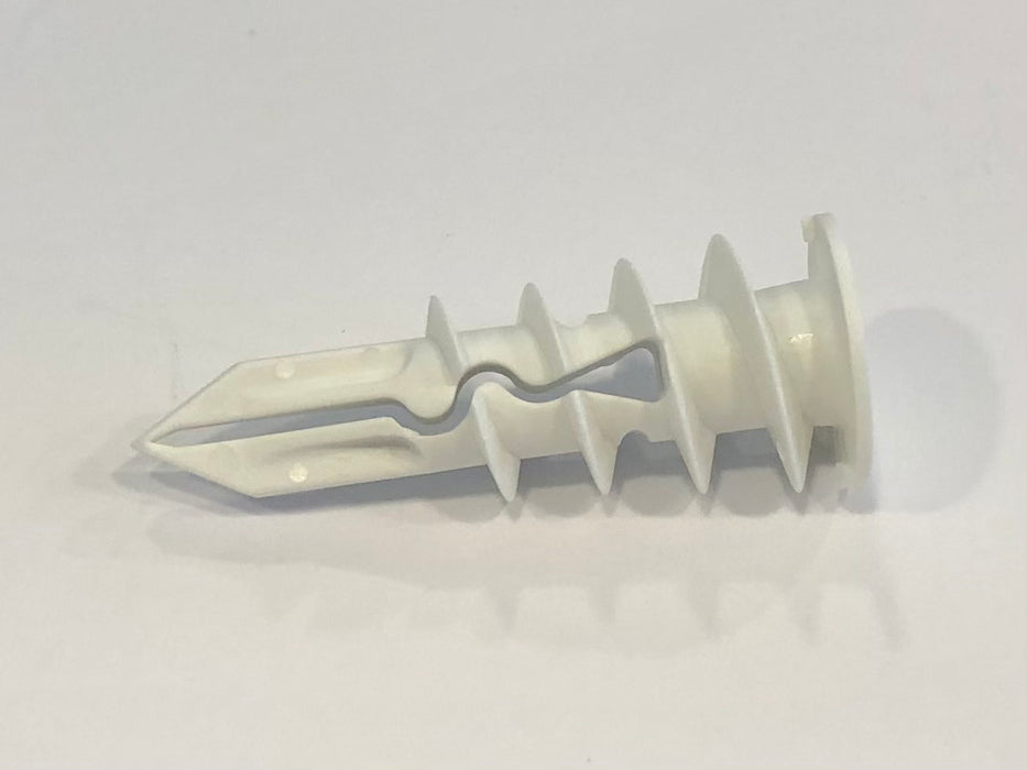 Gips pluggen 4x voor montage van TVBeugel in een gipswand