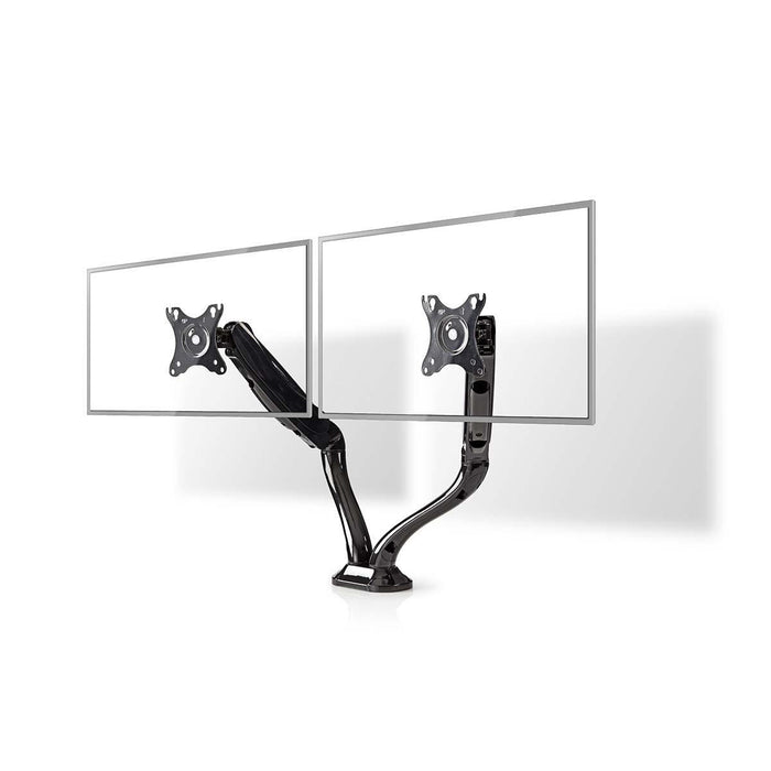 Bureau-monitorsteun | Dubbele monitorarm | Full-motion | 10 - 32"
