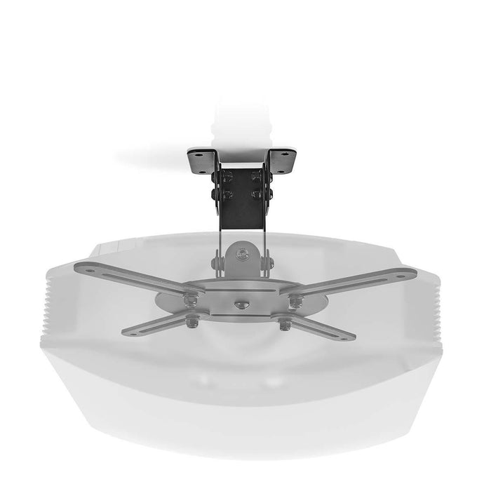 Plafondbeugel voor Projector | 360° Draaibaar | Max. 10 kg | Afstand tot de plafond van 130 mm | Zwart
