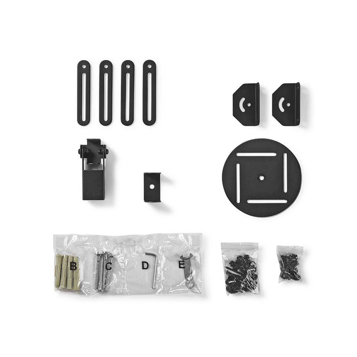 Plafondbeugel voor Projector | 360° Draaibaar | Max. 10 kg | Afstand tot de plafond van 130 mm | Zwart