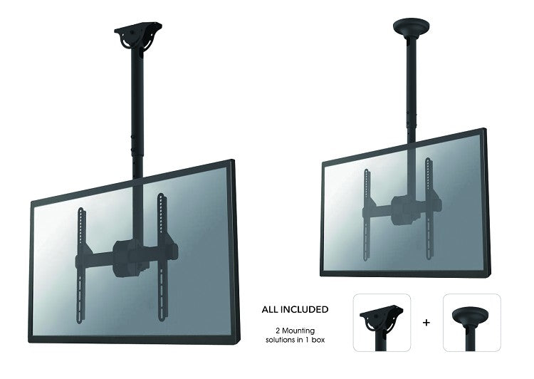 Neomounts NM-C440 zwart Plafondbeugel voor schermen tot 60 inch