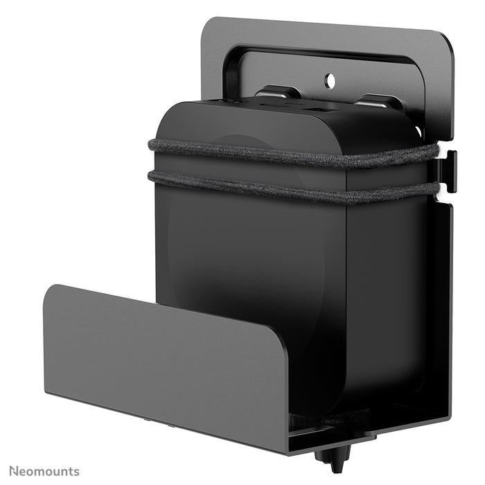 Neomounts AWL-450BL is een universele, in diepte verstelbare (4,7-7,6 cm) mediaspeler houder - Zwart