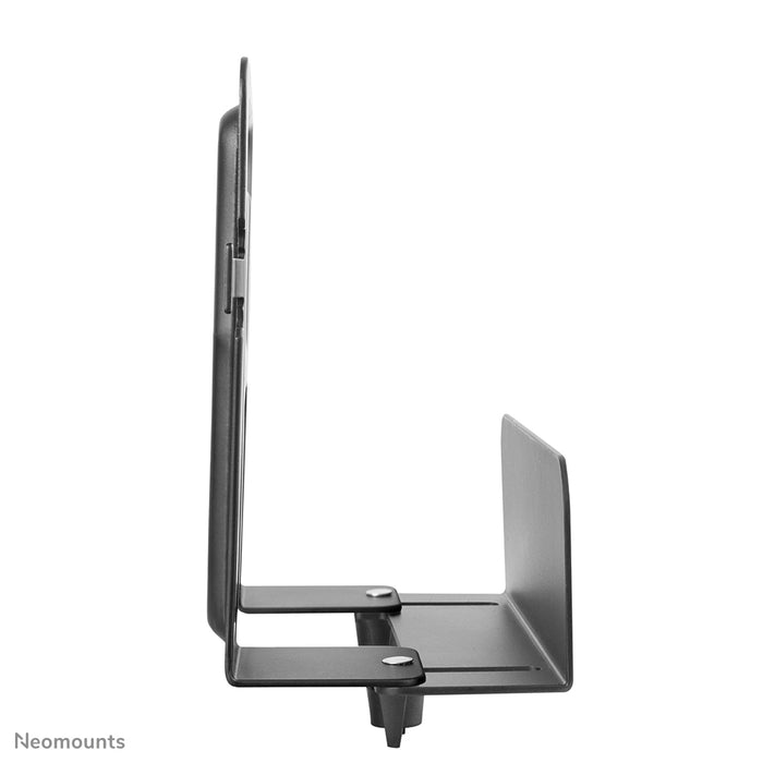 Neomounts AWL-450BL is een universele, in diepte verstelbare (4,7-7,6 cm) mediaspeler houder - Zwart