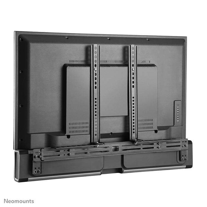 Neomounts AWL29-750BL1 universele videobar/soundbar/speaker steun, diepteverstelbaar (0-4,2 cm) - Zwart
