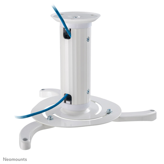 Neomounts Beamer-C80 wit is een universele plafondsteun voor Beamers en projectoren.