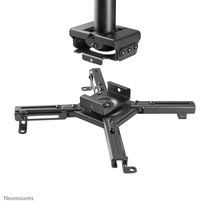 Neomounts CL25-550BL1 universele projector plafondsteun, hoogteverstelbaar (74,5-114,5 cm) - Zwart