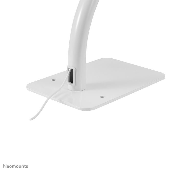 Neomounts DS15-625WH1 kantel- en roteerbare tafelblad tablethouder voor 7,9-11 inch tablets - Wit