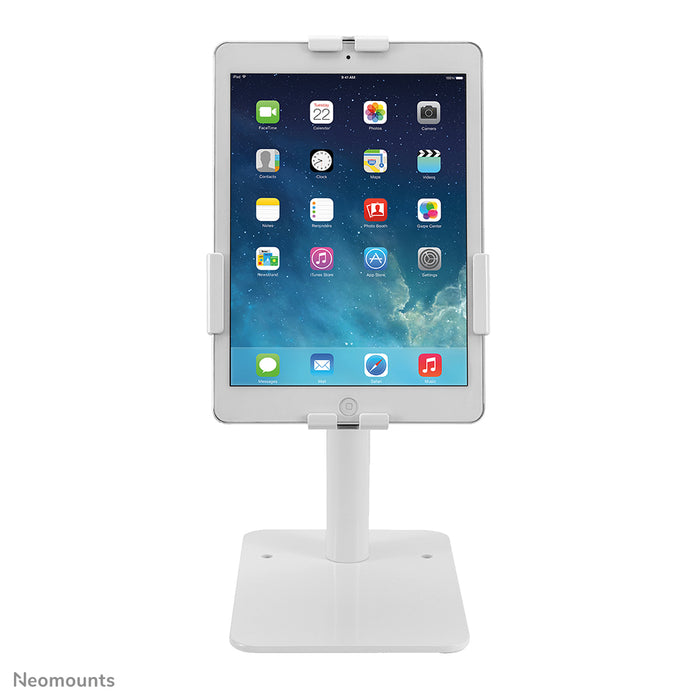 Neomounts DS15-625WH1 kantel- en roteerbare tafelblad tablethouder voor 7,9-11 inch tablets - Wit
