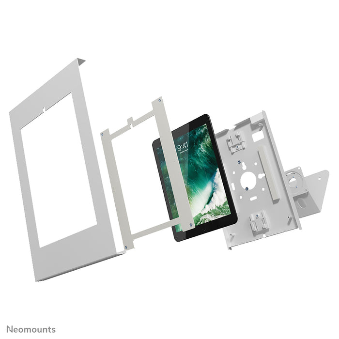 Neomounts DS15-630WH1 roteerbare tafelblad/wand tablethouder voor 9,7-11 inch tablets - Wit