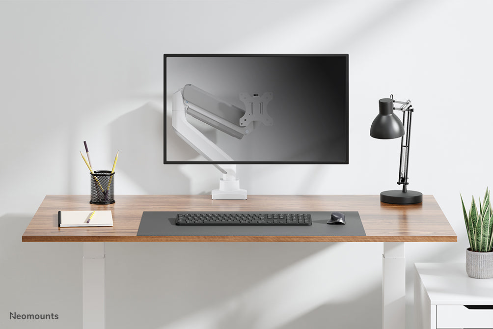 Neomounts DS70-450WH1 full motion monitor bureausteun voor 17-42 inch schermen - Wit