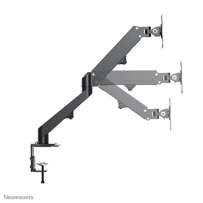 Neomounts DS70-700BL1 full motion monitor bureausteun voor 17-27 inch schermen - Zwart