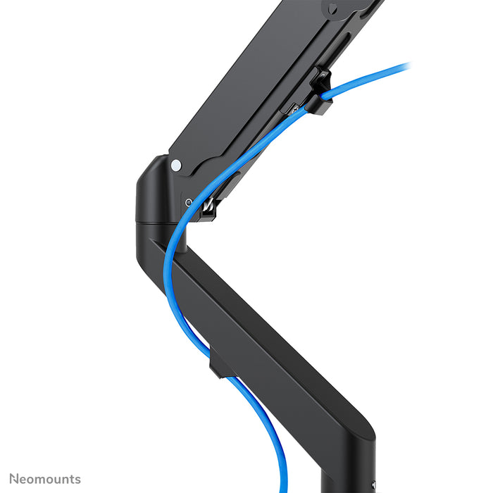 Neomounts DS70-700BL1 full motion monitor bureausteun voor 17-27 inch schermen - Zwart