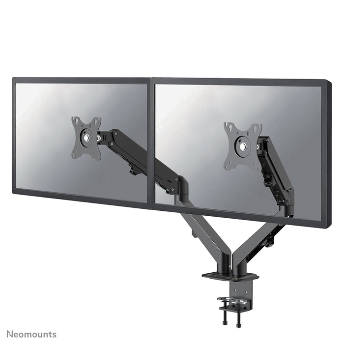 Neomounts DS70-700BL2 full motion monitor bureausteun voor 17-27 inch schermen - Zwart