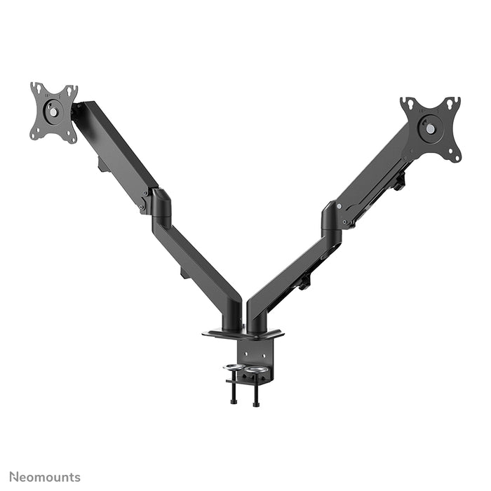 Neomounts DS70-700BL2 full motion monitor bureausteun voor 17-27 inch schermen - Zwart