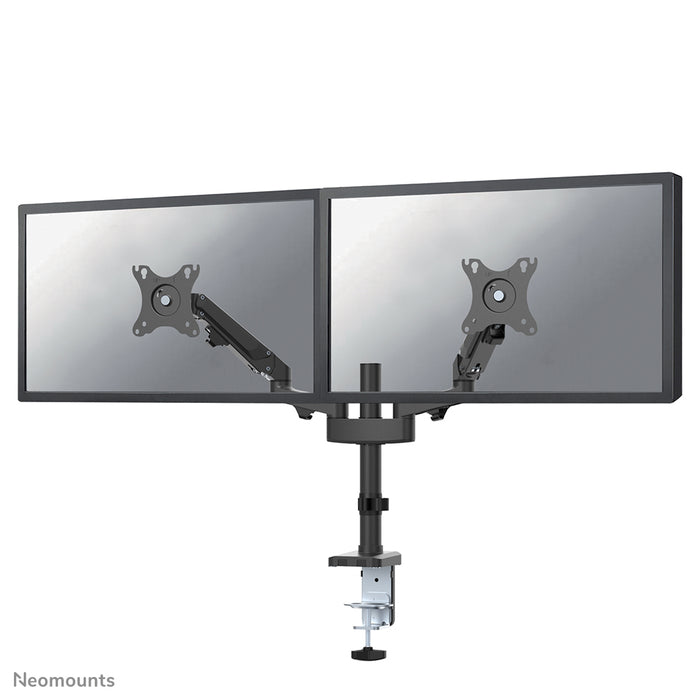 Neomounts DS70-750BL2 full motion monitor bureausteun voor 17-27 inch schermen - Zwart