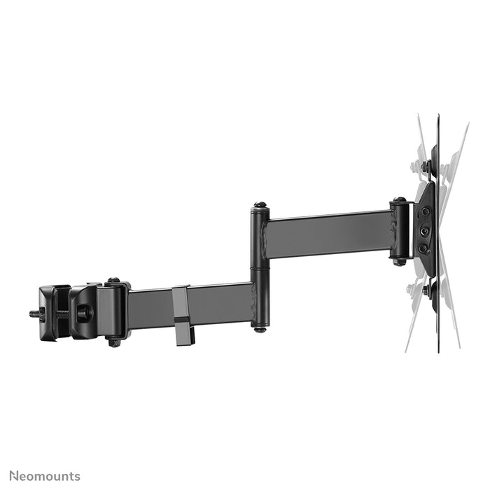 Neomounts FL40-450BL12 full motion TV-paalsteun (Ø28-50 mm) voor 23-42 inch schermen - Zwart