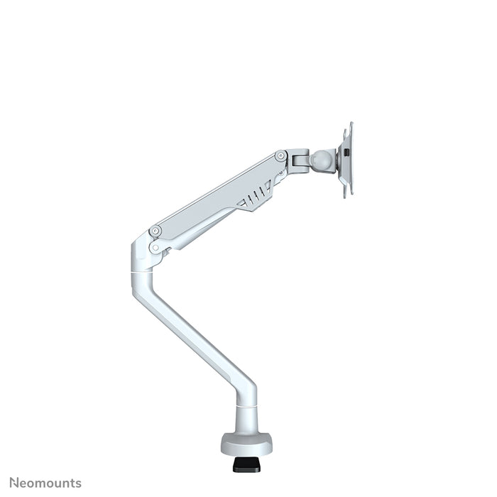 Neomounts FPMA-D750 zilver is een bureausteun met gasveer voor flat screens t/m 32 inch (81 cm).