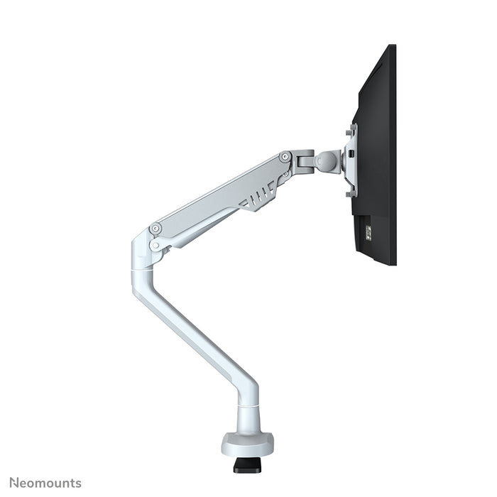 Neomounts FPMA-D750 zilver is een bureausteun met gasveer voor flat screens t/m 32 inch (81 cm).