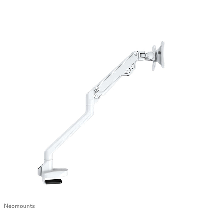 Neomounts FPMA-D750 wit is een bureausteun met gasveer voor flat screens t/m 32 inch (81 cm).