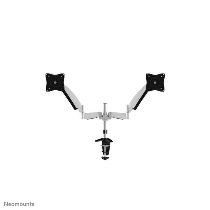 Neomounts FPMA-D950D is een bureausteun met gasveer voor flat screens t/m 27 inch (69 cm).
