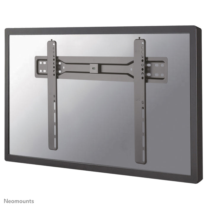Neomounts LED-W600 zwart is een vlakke wandsteun voor flat screens t/m 75 inch.