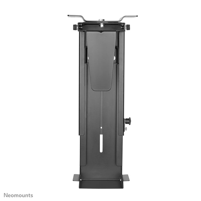 Neomounts NM-CPU100 zwart is een steun waarmee u een PC of thin client aan het bureau bevestigt.