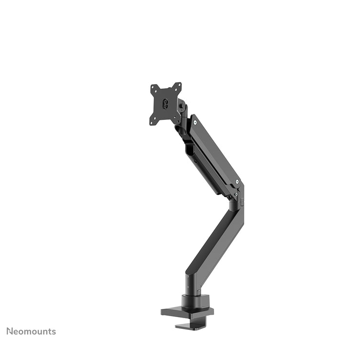 Neomounts NM-D775black is een gasgeveerde bureausteun voor flat screens t/m 32 inch (81 cm) - Zwart