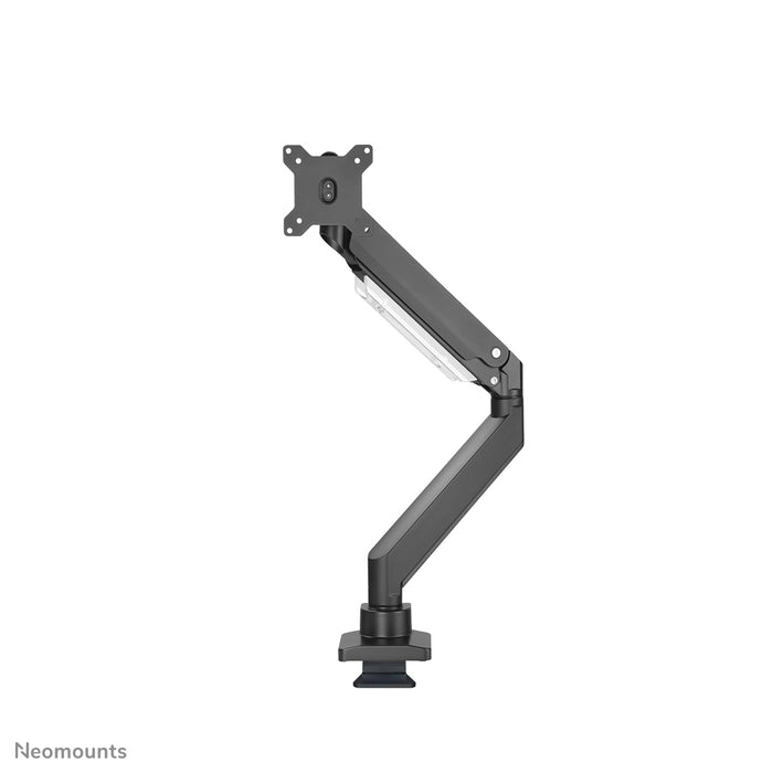 Neomounts NM-D775black is een gasgeveerde bureausteun voor flat screens t/m 32 inch (81 cm) - Zwart