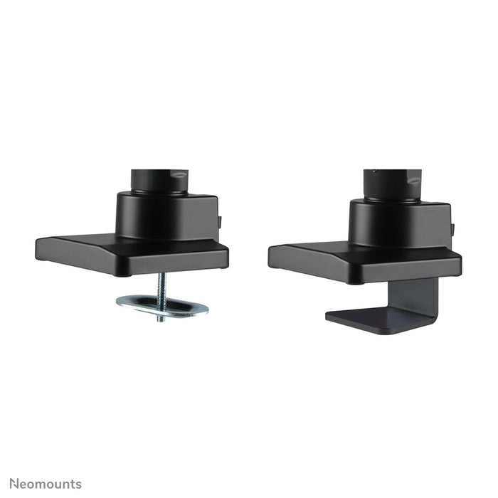 Neomounts NM-D775black is een gasgeveerde bureausteun voor flat screens t/m 32 inch (81 cm) - Zwart