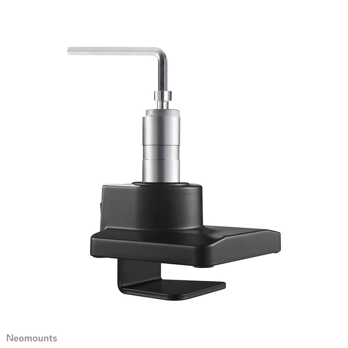 Neomounts NM-D775black is een gasgeveerde bureausteun voor flat screens t/m 32 inch (81 cm) - Zwart