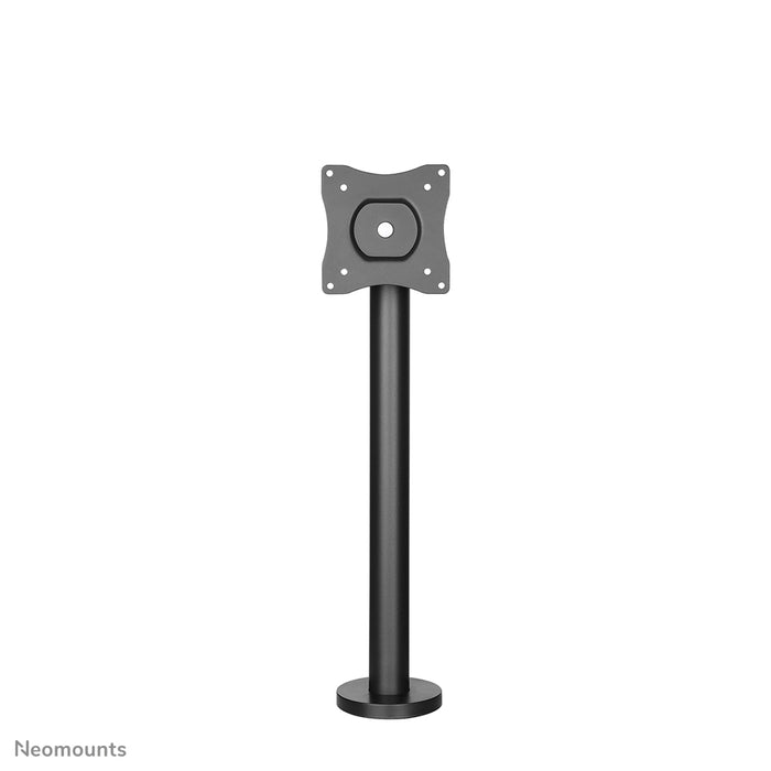 Neomounts NS-DPOS100 zwart is een bureausteun met 1 draaipunt voor flat screens t/m 32 inch.