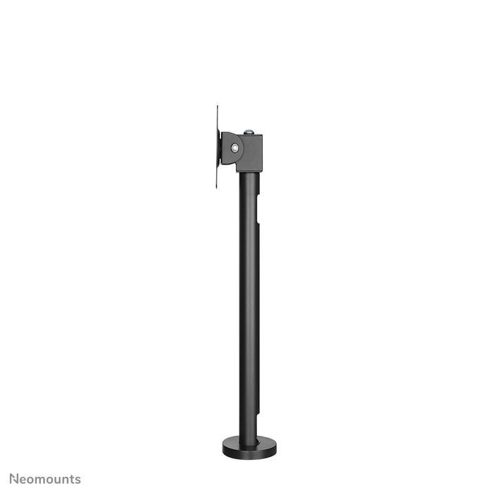 Neomounts NS-DPOS100 zwart is een bureausteun met 1 draaipunt voor flat screens t/m 32 inch.
