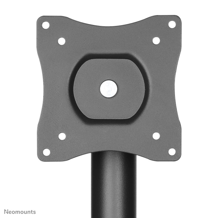 Neomounts NS-DPOS100 zwart is een bureausteun met 1 draaipunt voor flat screens t/m 32 inch.