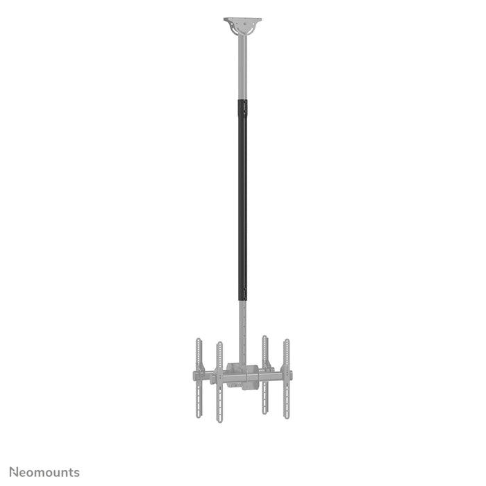 Neomounts verlengpaal t.b.v. NM-C440 zwart, NM-C440D zwart en FPMA-C340 zwart - 107,5 cm