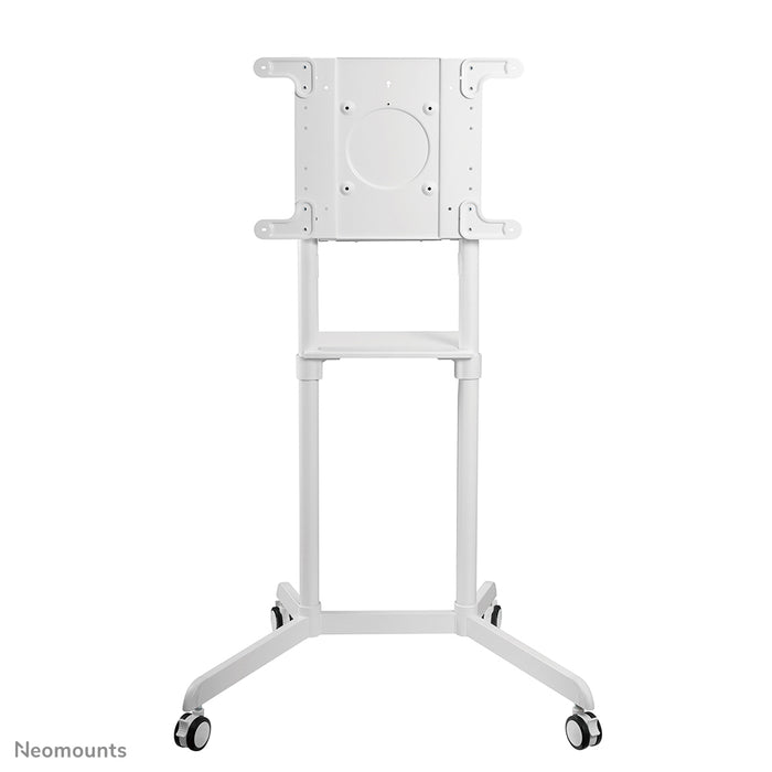 Neomounts NS-M1250 wit is een verrijdbaar meubel voor flat screens t/m 70 inch (178 cm). Incl. laptop plateau - Wit