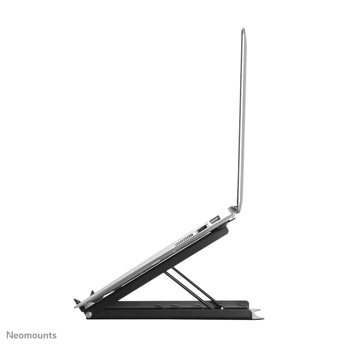 Neomounts NSLS075 zwart is een bureaustandaard voor een notebook - Zwart