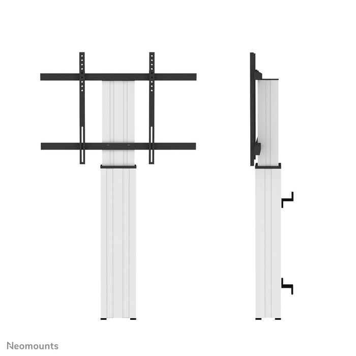 Neomounts PLASMA-W2250 zilver is een gemotoriseerde wandsteun voor schermen t/m 100 inch.