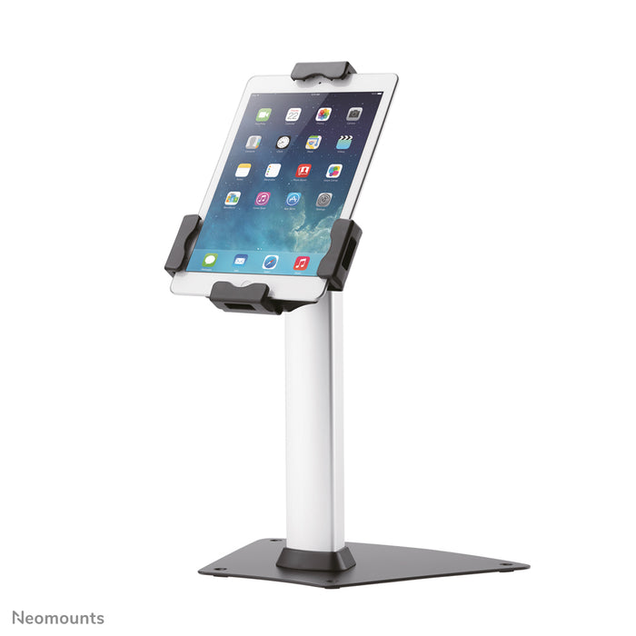 Neomounts tablet steun TABLET-D150SILVER voor de meeste 7.9 inch-10.5 inch tablets, vergrendelbaar - Zilver