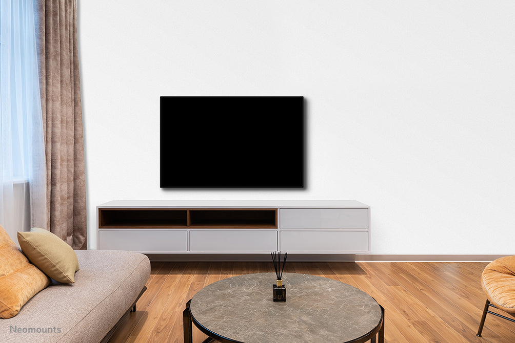 Neomounts WL30S-850BL14 vlakke wandsteun voor 32-65 inch schermen - Zwart