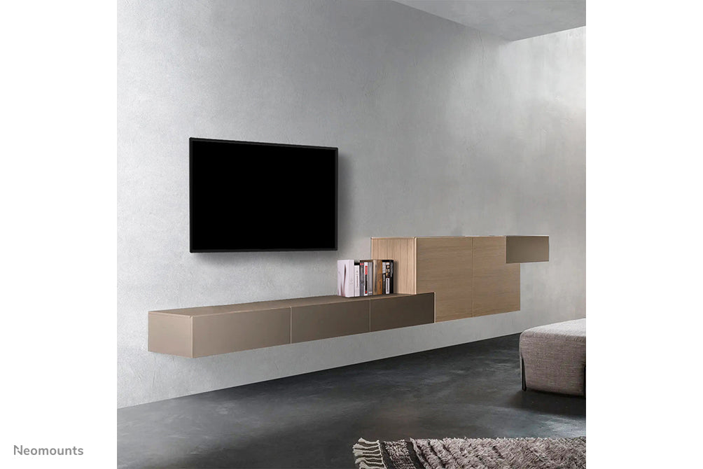 Neomounts WL30S-850BL14 vlakke wandsteun voor 32-65 inch schermen - Zwart