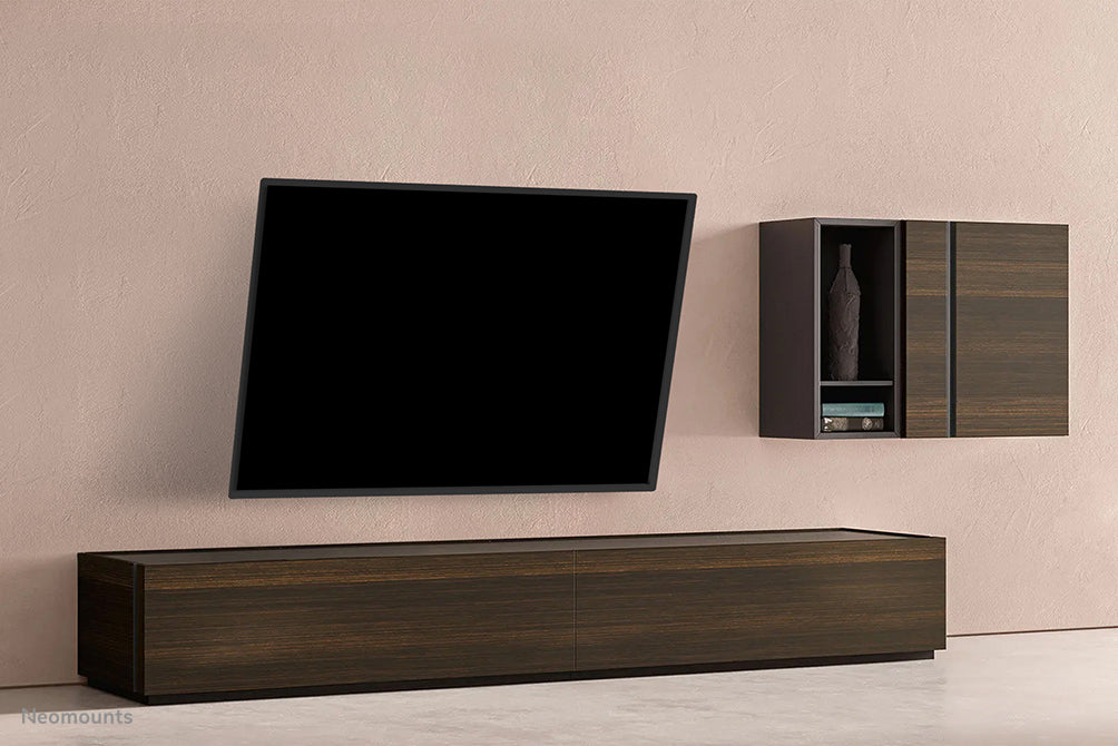 Neomounts WL35-550BL16 kantelbare wandsteun voor 40-75 inch schermen - Zwart