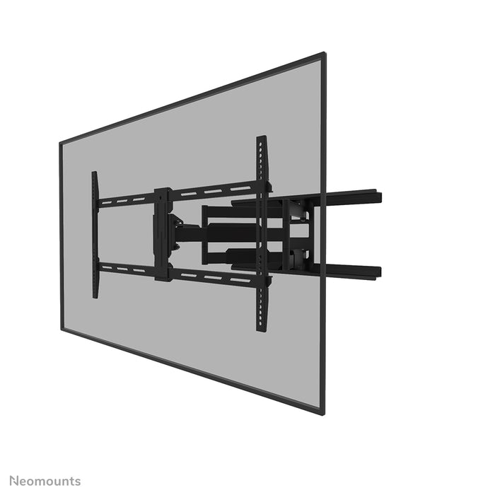 Neomounts WL40-550BL18 full motion wandsteun voor 43-75 inch schermen - Zwart
