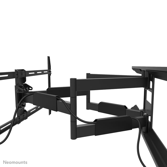Neomounts WL40-550BL18 full motion wandsteun voor 43-75 inch schermen - Zwart