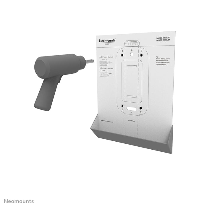 Neomounts WL40S-840BL12 full motion wandsteun voor 32-55 inch schermen - Zwart