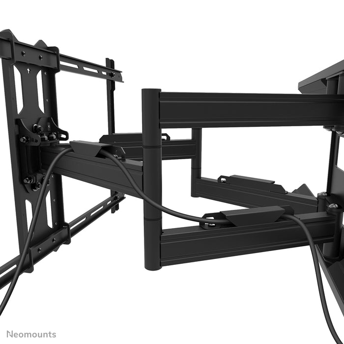Neomounts WL40S-850BL18 full motion wandsteun voor 43-86 inch schermen - Zwart