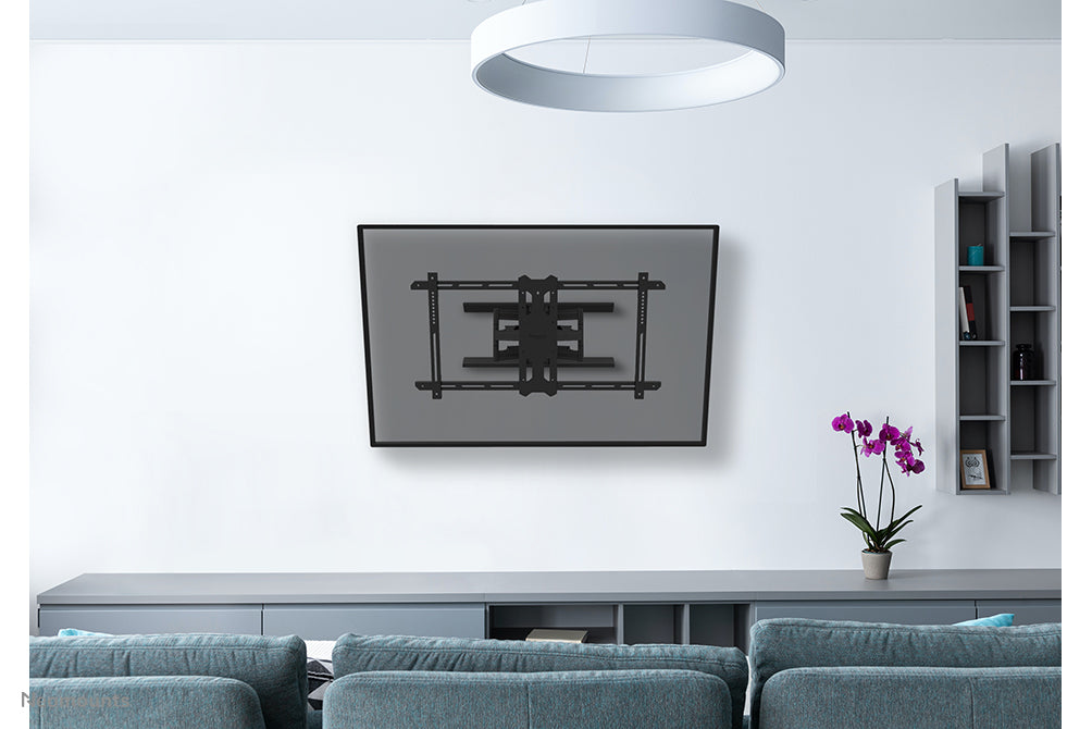 Neomounts WL40S-850BL18 full motion wandsteun voor 43-86 inch schermen - Zwart